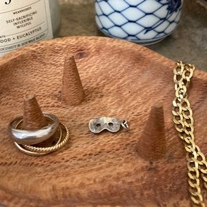 Sterling Silver Rowing Seat Necklace Pendant